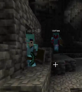 delte82_'s tweet photo. // lifesteal spoilers

wifies hiding after the dripstone... THIS is our genius of the team 🙏 amen https://t.co/NOuwdKszBy