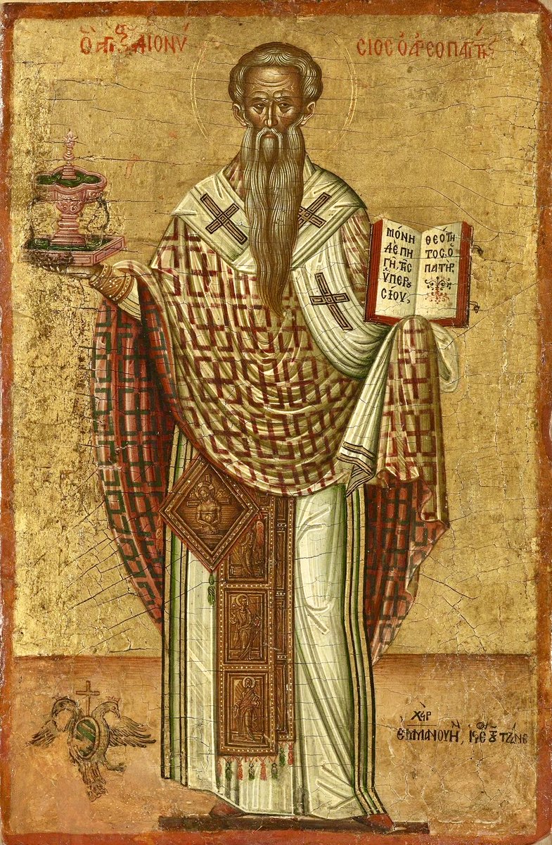 ScriptoriumP's tweet photo. Did the Church Fathers quote Saint Dionysius the Areopagite? 🧵 https://t.co/CYwjxKEmVD