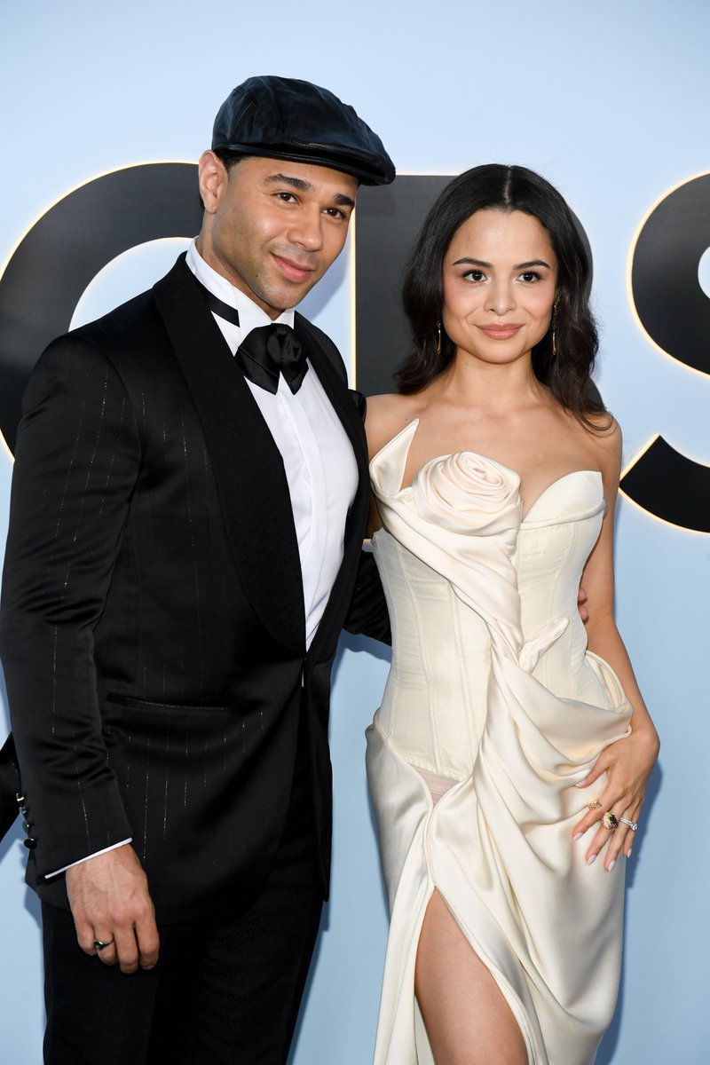 Variety's tweet photo. Corbin Bleu and Sasha Clements pose together at the #Tonys https://t.co/BgrWUnftuM
