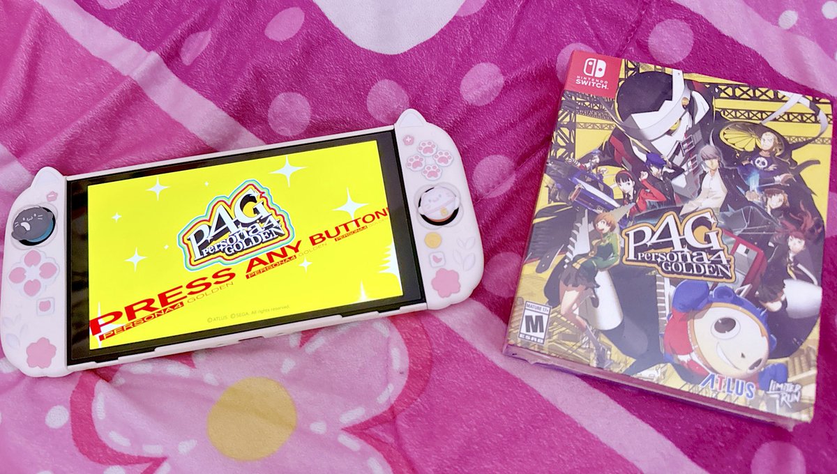 pbnette's tweet photo. one of my favorite games of all time!! 

i WILL be playing persona 4 revival no mater what 😎🎮❤️‍🔥✨ https://t.co/OIOxfGmVWM