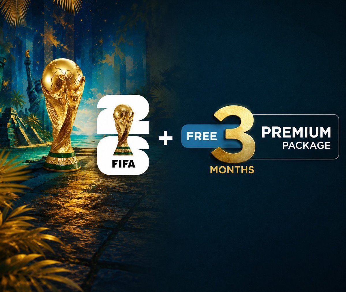 FaisalStore77's tweet photo. تبقى يومان على بداية الحدث الكروي الأعظم فالتاريخ حصرياً على قنوات beIN SPORTS MAX

أشترك في باقة كأس العالم 2026 من بي ان سبورت واحصل على اشتراك مجاني لمدة 3 أشهر على باقة "تميز".

لـ تجديد الاشتراك التواصل عبر تطبيق واتساب:
https://t.co/YLbllvw7Kq https://t.co/f3gvu7YObb