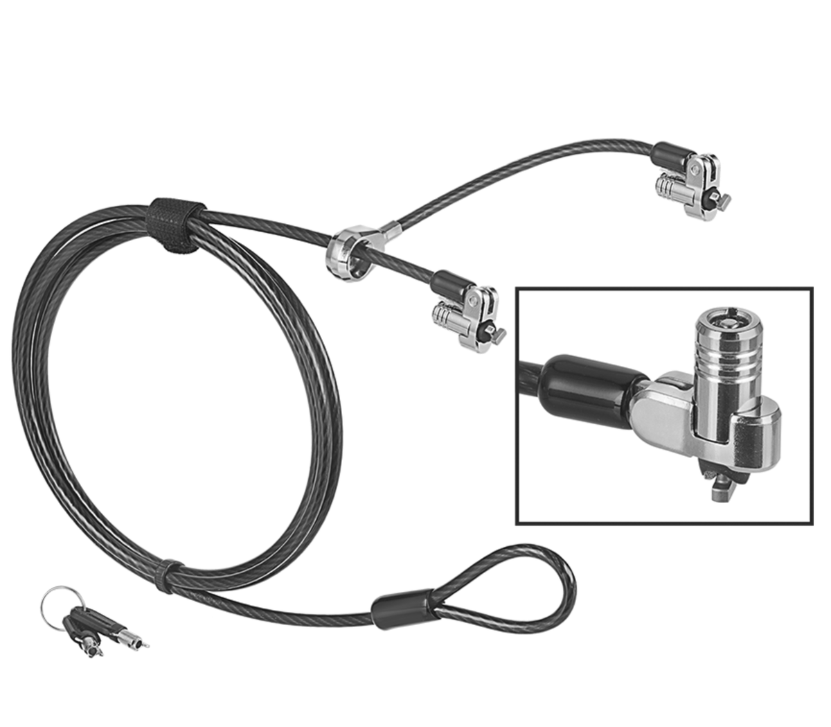 McMasterDaily's tweet photo. Anchored Cable Lock
8' Long
$96.44 each
1349A15

Who else remembers when laptops had little holes for these? https://t.co/zRSkgoAyAq