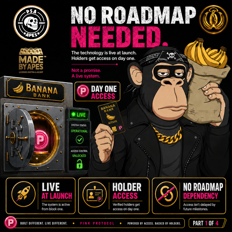 PSA ( PINK Sheet Apes ) tweet media