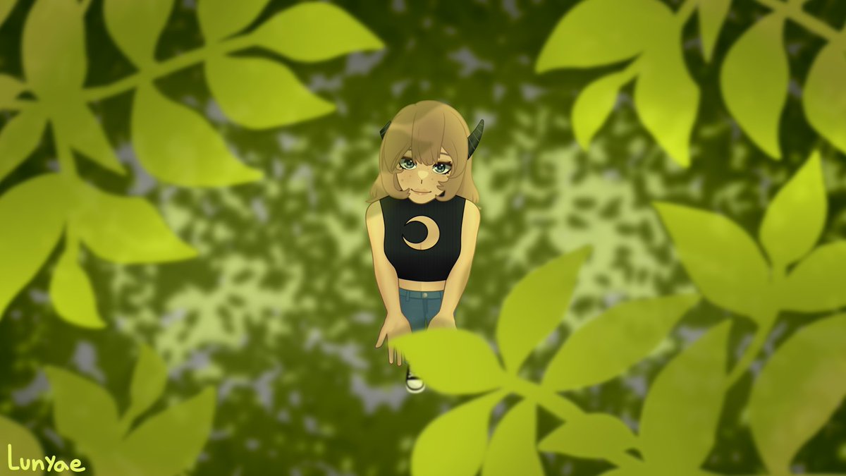 Lunyae 🌙🖤 VTuber tweet media