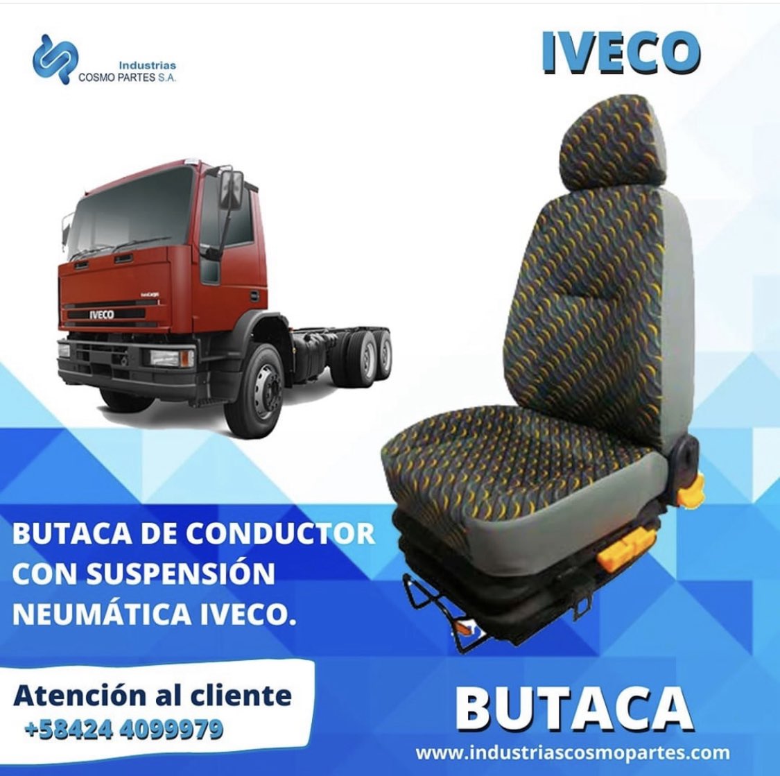 FAVENPA's tweet photo. Desde 1994, INDUSTRIAS COSMO PARTES, S.A. diseña y fabrica en La Victoria asientos, estructuras, moldeados y forros para vehículos: conjuntos completos de asientos para automóviles, camiones y autobuses, hechos en cuero, vinilo y tela, con estándares de calidad de equipo original https://t.co/X9YVV0Rcrc