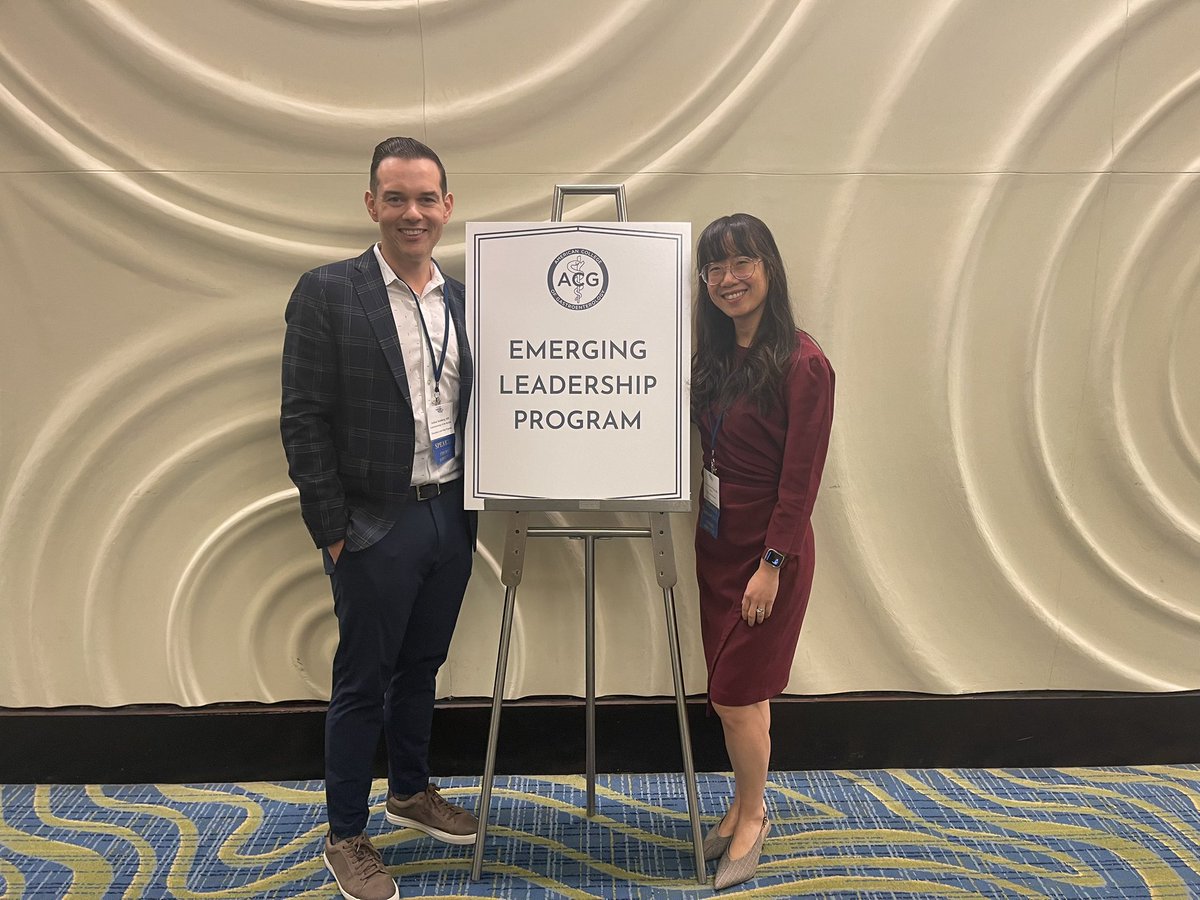 IrisWangMD's tweet photo. An incredible weekend @AmCollegeGastro #LeadershipYou in my first yr as Co-Course Director of the Emerging Leadership Program! 
So inspire by the outstanding #ELP fellows and faculty—the future of GI is bright! 
🙏 to @joshsteinbergmd &amp; @vgmehta95 for being the best partners! https://t.co/3P6OPHqgjD