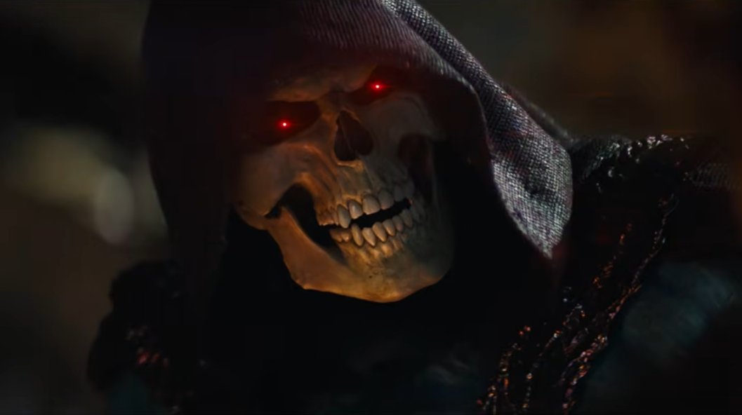 bgarciate's tweet photo. Sin duda el gran personaje de  #HeManYLosMastersDelUniverso es #Skeletor dándole el enfoque de la serie de animación, poderoso y una caricatura de la maldad capaz de reírse de ella y de él mismo. https://t.co/lsZZNnzs2v