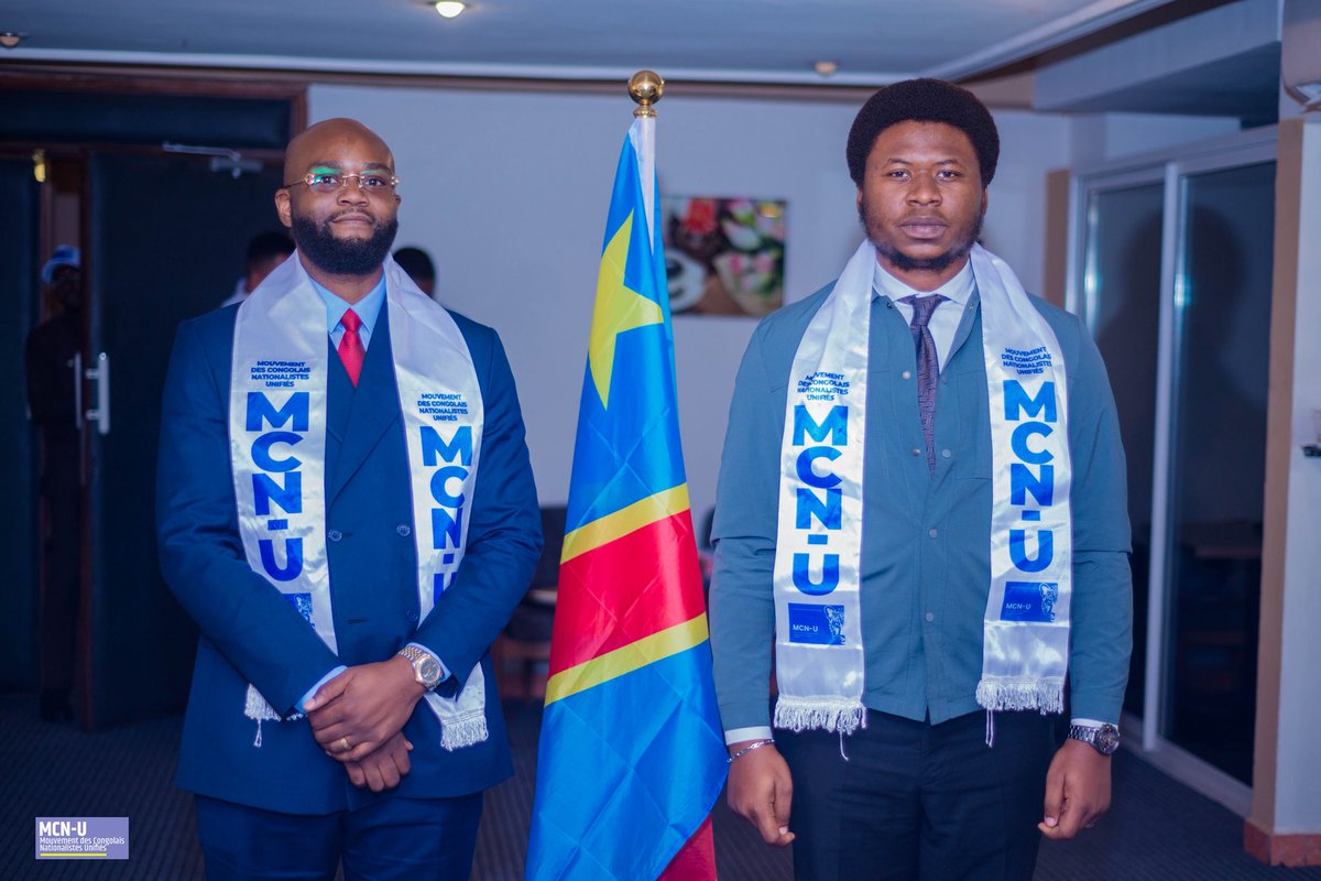 jkalumba49's tweet photo. Le Mouvement des Congolais Nationalistes Unifiés (MCN-U)
5 ans d’existence, de résilience et d’engagement au service de la Nation.
Le combat continue. L’engagement demeure. La République avant tout.
#LaRépublique 🇨🇩
#MCNU
#5AnsDeRésilience
#NationalismeCongolais https://t.co/ha1iaE3E2y