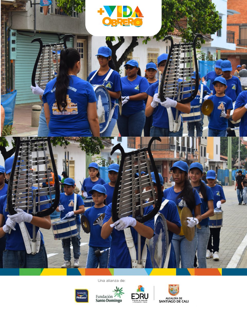 edrucali's tweet photo. @F_Santo_Domingo No solamente es urbanismo, es participación ciudadana, gobernanza y sostenibilidad. 🗣️💚

Esto no es solo pintura. Es orgullo, memoria y futuro.
Porque el Barrio Obrero no se renueva con ladrillos solos: se renueva con su gente. 🏘️💛

#BarrioObrero #AsiRecuperamosCali https://t.co/pk0EEJifqH