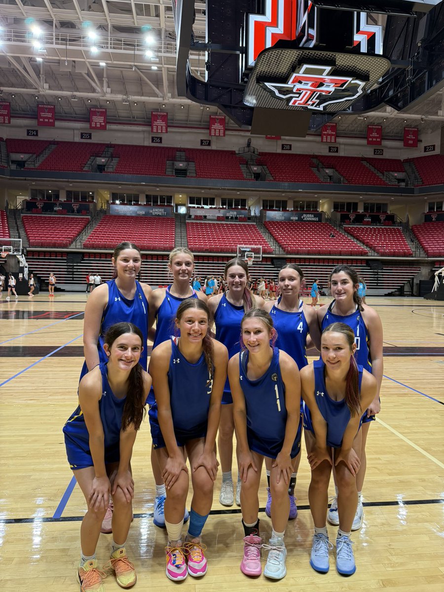 ladyNDNhoops's tweet photo. Third Place in the Black Division at @LadyRaiderWBB Team Camp! Thanks for having us! The Lady Indians got better! 

#EarnIt https://t.co/A8AYTi8E2p