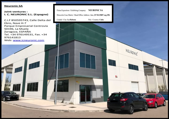 joankelincuba's tweet photo. I.C. Neuronic S.L: fábrica 100% cubana en España. 
Fábrica de Équipos médicos en Zaragora. España.
Una subsidiaria de Neuronic SA (Cuba)...
Exportaciones a Europa-Asia y África.
Entonces???!!??? https://t.co/WLmBjLecCz