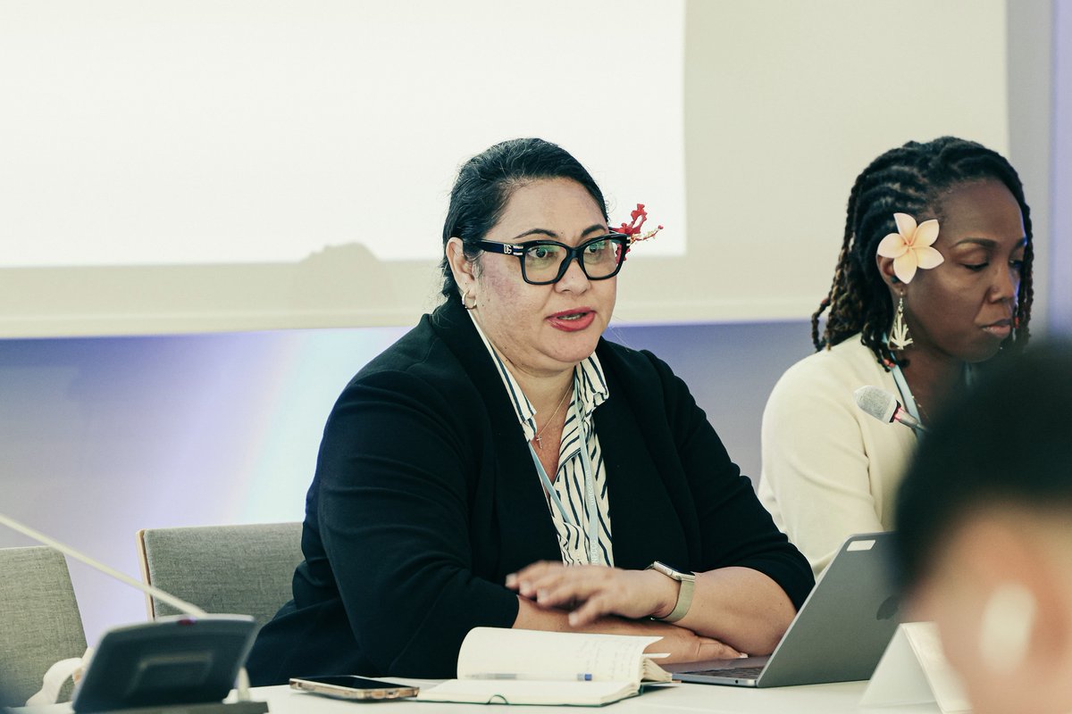 AOSISChair's tweet photo. SIDS Prep Days #SB64 #JuneClimateMeetings

“Following COP30, we acknowledge the challenge of addressing #climatechange, and the progress. Implementation platforms we have been instrumental in creating must now drive immediate, deep emissions reductions and scaled-up resilience." https://t.co/Bu0xV8mXo6