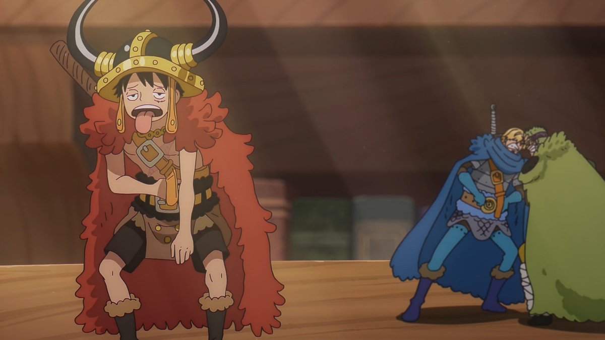 fulyanime's tweet photo. The future pirate king and his wings https://t.co/GI8Ti2dLVx