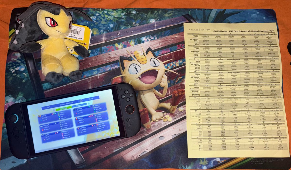 Lvpoh_'s tweet photo. I went 4-4 at my first Pokemon tournament ever in Turin! I always wanted to start competing but I never had the courage to start until now. Even if the team was out of my level, i got so much fun playing it! Can’t wait to compete again! 🤞🏻🦋 https://t.co/BnsZajvhHS
