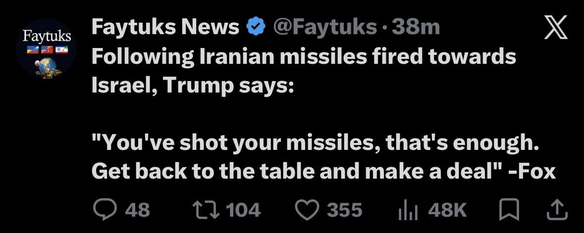 Angry_Staffer's tweet photo. Pathetic. 

Iran is going to read this as tacit approval to do whatever they want. 

Trump’s desperation is making us look weak AF. https://t.co/mD5UK7ELHk