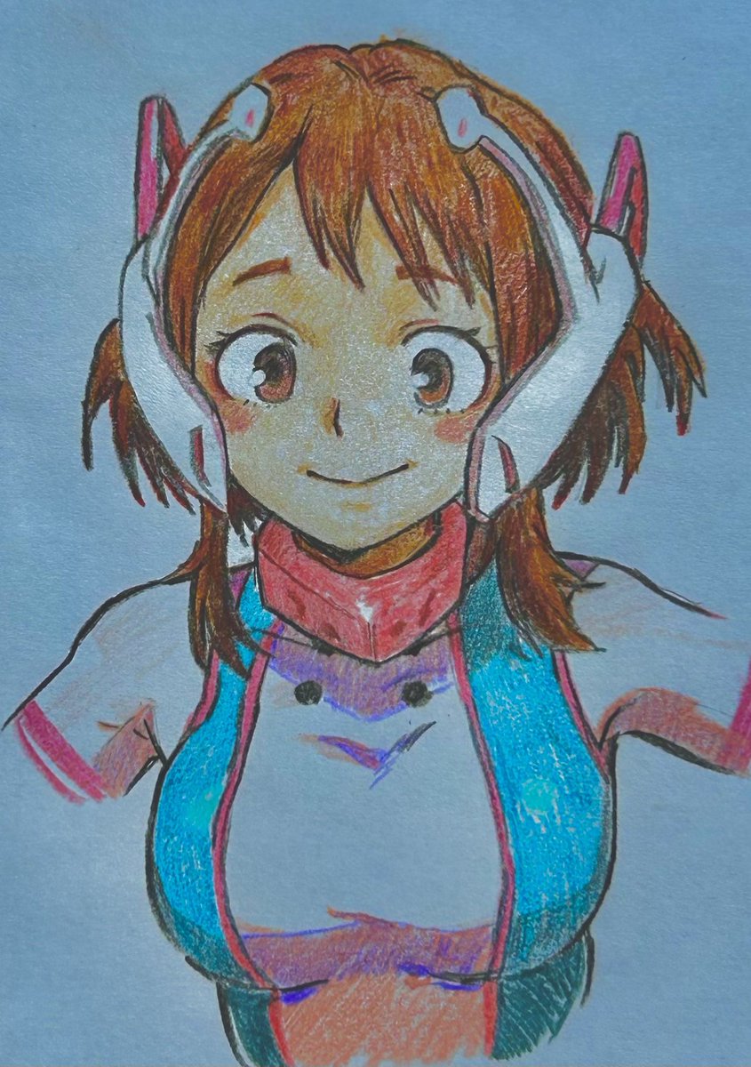 AlaniARTZIDK's tweet photo. Ochako Uraraka || #MHA https://t.co/5FpBXulJwl