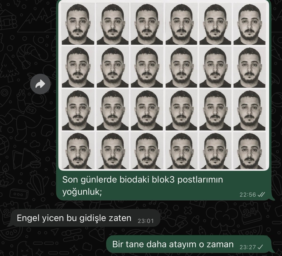 ercanezv's tweet photo. Yemişiz 😭 https://t.co/4CrZmnJNJ5