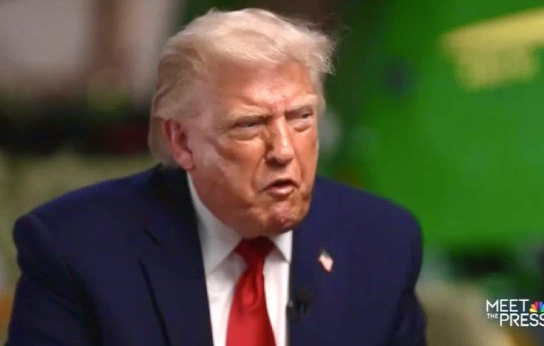 scottinphilly's tweet photo. The #president has resting Rudy face today @MeetThePress. https://t.co/FmzURm8QLl