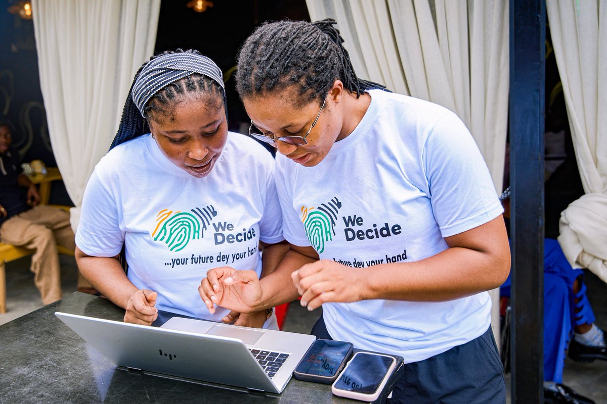 MaisheraTM's tweet photo. I must specially commend @EstherUmoh10 one of the faces of this movement, a young woman whose hard work, dedication, and  commitment to the OK Movement continue to inspire many.

Her passion, resilience, and selfless contributions have played a significant role in advancing the ideals and objectives of the movement. She has consistently demonstrated  this by championing a PVC registration initiative by encouraging  young people to participate in the forthcoming elections. 

Nigeria will be OK