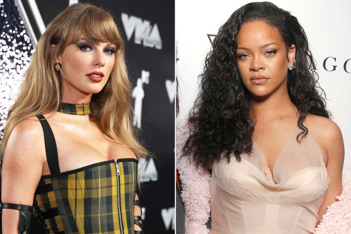 Nevernyny's tweet photo. Rihanna ties Taylor Swift as the only female artist artists with the most songs to earn 1 BILLION On-Demand streams in the US. 

(12) each https://t.co/vExXogFCkk