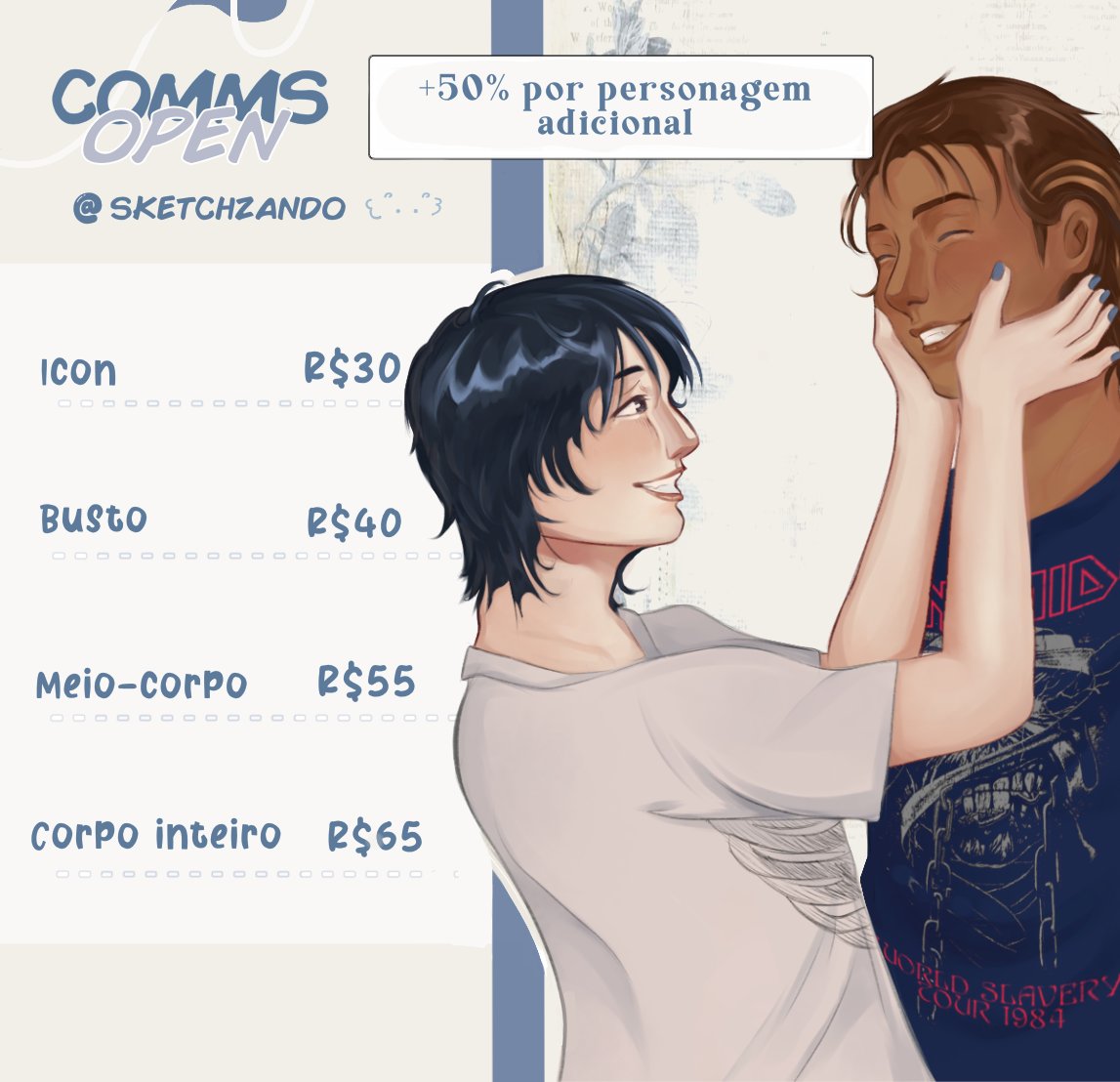 sketchzando's tweet photo. ✷ Comissões abertas 

OIOI só vindo avisar que minhas comms continuam abertas !! minha dm está aberta para pedidos ou dúvidas

uma curtida ou um rt ajudam bastante um artista :D

#aoptwt #arcanetwt #bllktwt #comissões #yumetwt #commissions https://t.co/p4LwLlUanC