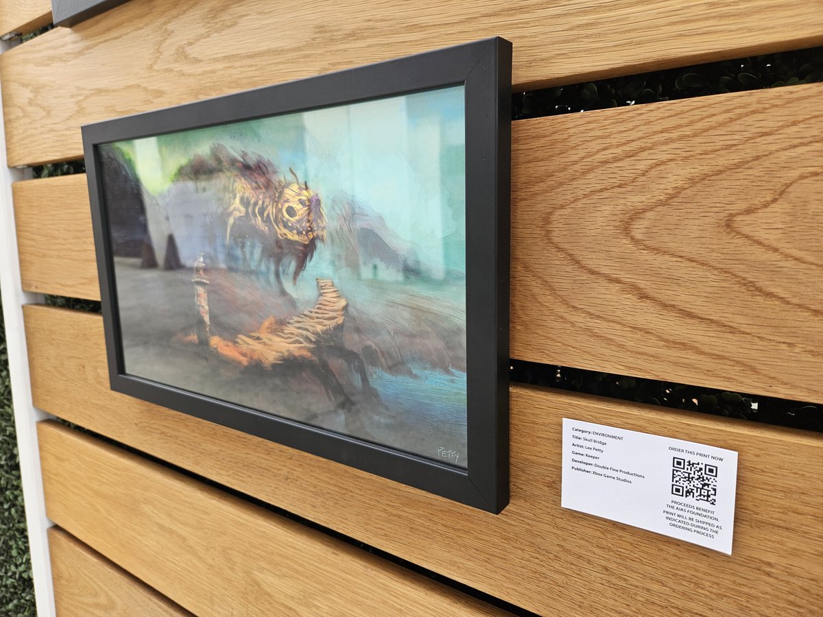 denfaminicogame's tweet photo. 会場にはコンセプトアートや絵コンテなど、さまざまなゲームの貴重な資料の展示スペースも
#SummerGameFest #PlayDays https://t.co/SuypS6L4JG