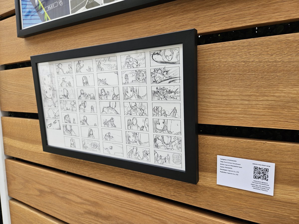 denfaminicogame's tweet photo. 会場にはコンセプトアートや絵コンテなど、さまざまなゲームの貴重な資料の展示スペースも
#SummerGameFest #PlayDays https://t.co/SuypS6L4JG