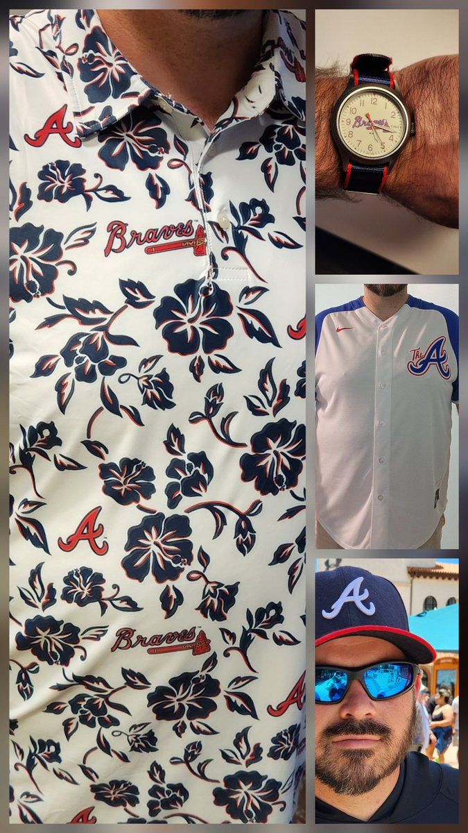 BetsBald's tweet photo. Well! We've reached the end of my #Braves collection--45 Wins and 45 pieces of gear! Here's to wearing more of my gear the rest of this season! #BravesCountry 

@braves @BravesRetail  @OfficialMLBShop @Fanatics https://t.co/NqviLX7u0x