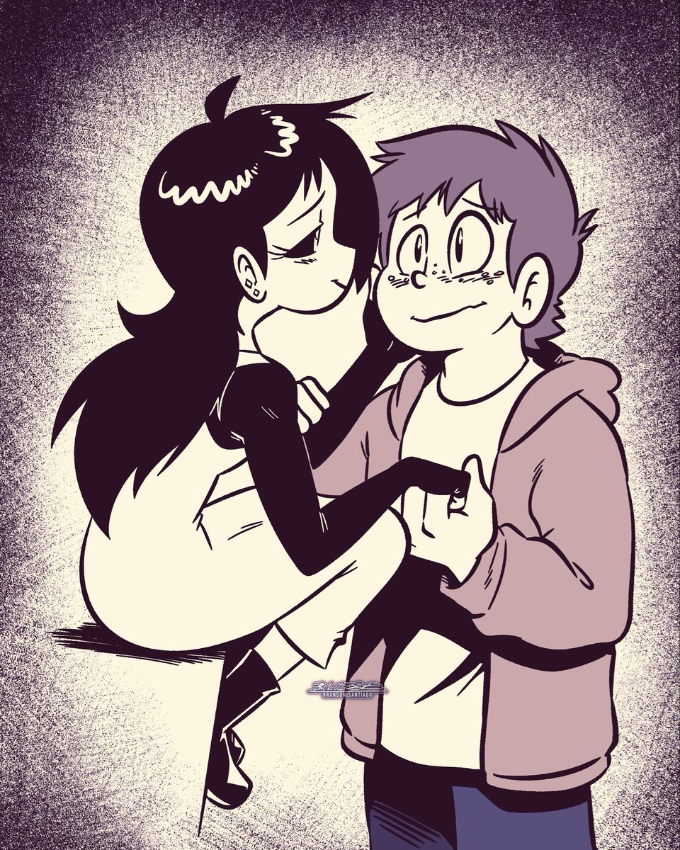 4BrandonJS4's tweet photo. Since y’all fought so hard, here’s one more art piece: Teen Erma and Connor. https://t.co/C9ZAZNGzYl
