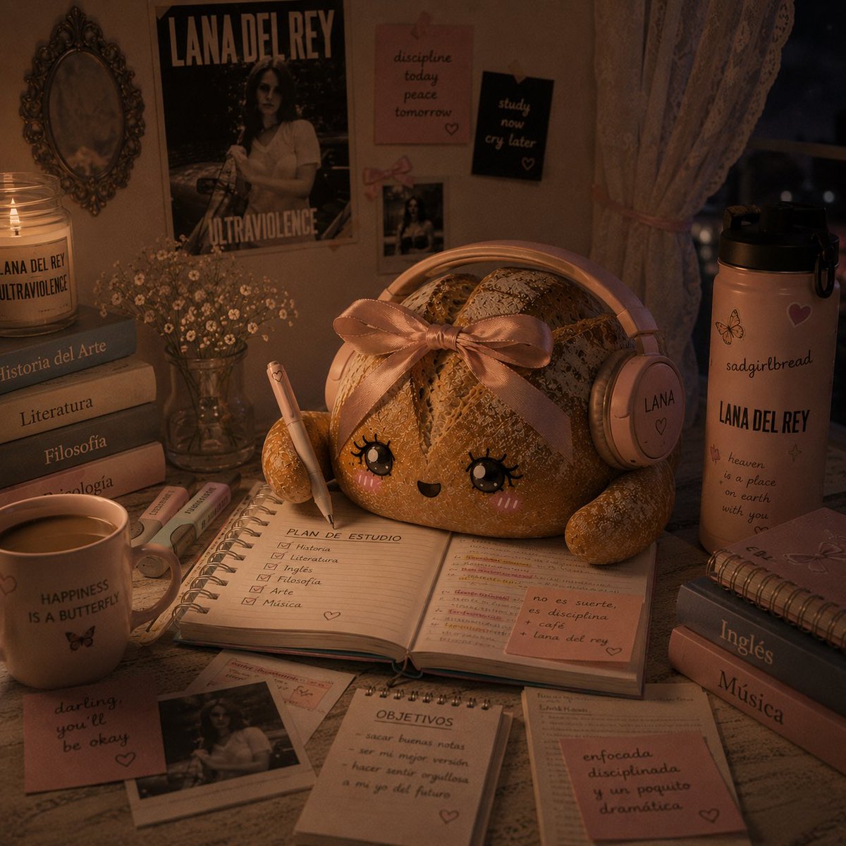 Sadgirlbread's tweet photo. Buenas tardes pancitos! 
Como pasaron su finde semana?? 
Yo full estudio y música https://t.co/bXc5oVcC3A