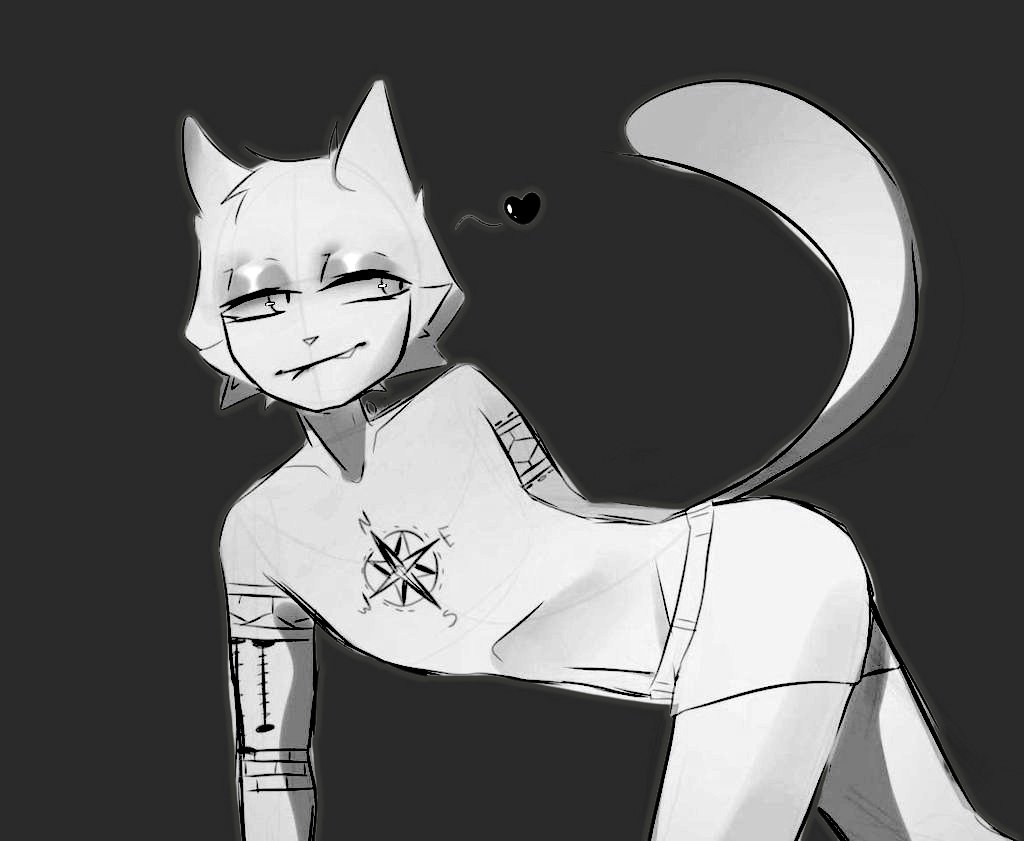 AdventurerFLX's tweet photo. @femboydemon10 

ㅤ    〝 What .ᐣ Cat got your tongue .ᐣ 〜 〝 https://t.co/q4HApDF6l3