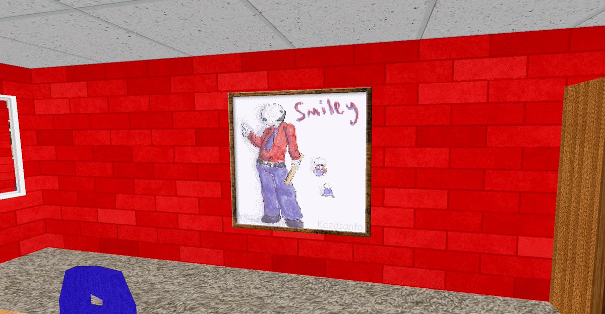 Smileythesmiley's tweet photo. EVERYONE. I NEED SOME fanart from you lovely people! FOR MY UPCOMING BALDIS BASICS MOD: Smileys mathematical learning game! Fanart will be put in one of the ART classrooms around the school! Ive put certain characters you can draw below! (The art shown here is by @kzsntplus btw!) https://t.co/uhrev9YJTZ