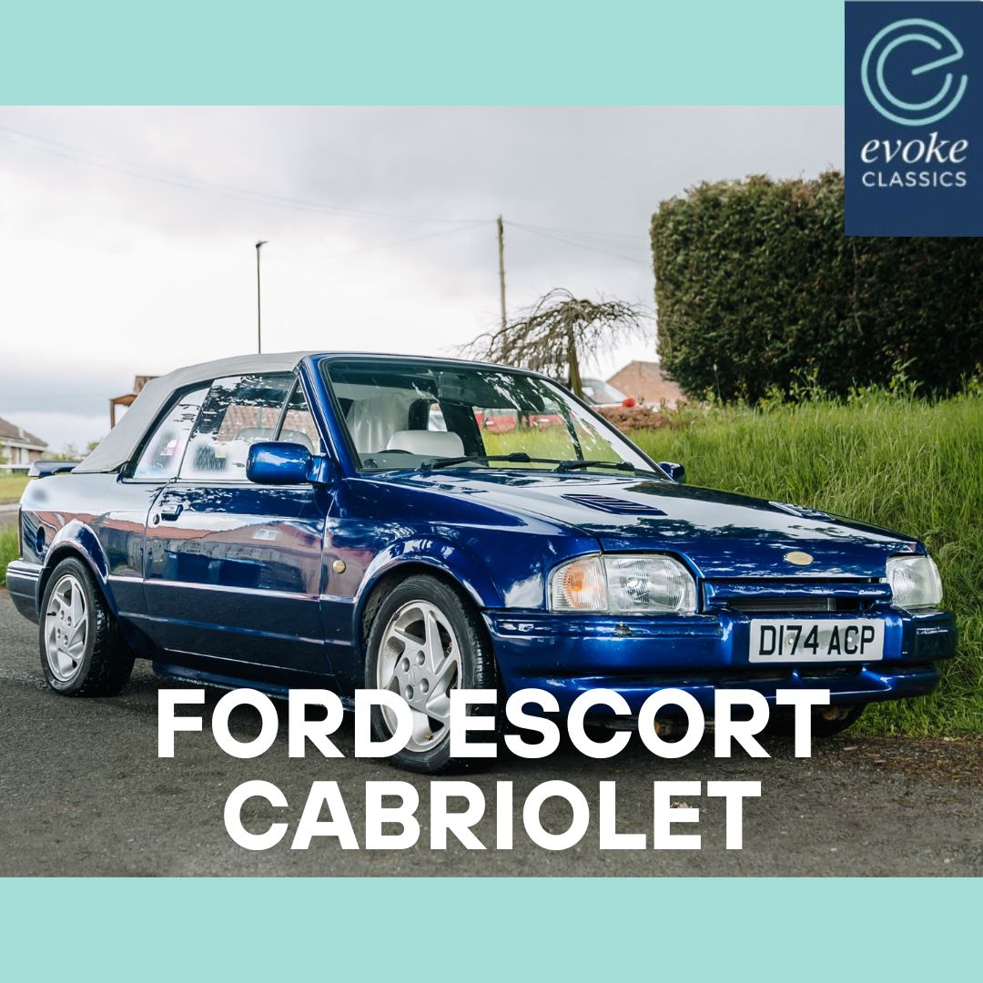 EvokeClassics's tweet photo. LIVE AT AUCTION
1987 Ford Escort 1.6i Convertible
https://t.co/KjzbVeI6D4
54K Miles
MOT until November
Unique colour combination
RS Alloy wheels
Recaro interior
HPI Clear
#FordEscort #EscortCabriolet #FastFord https://t.co/PfLIMWCVR8