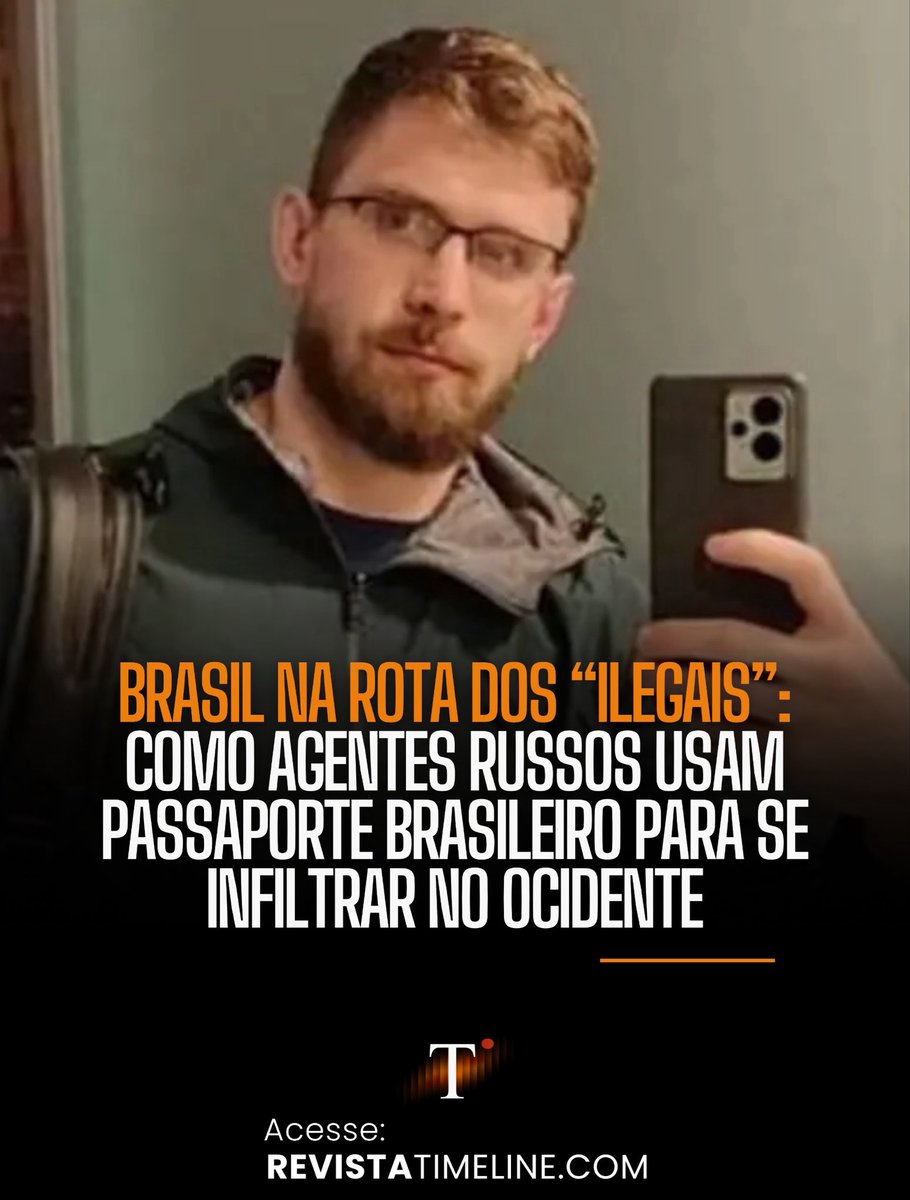 RevistaTL's tweet photo. Uma investigação internacional envolvendo serviços de inteligência, autoridades policiais e jornalistas especializados revelou que o Brasil foi utilizado durante anos como uma plataforma estratégica para a construção de identidades falsas destinadas a operações de espionagem russa no Ocidente.

O caso ganhou nova repercussão com o lançamento do livro The Illegals: Russia’s Most Audacious Spies and Their Century-Long Mission to Infiltrate the West, do jornalista britânico Shaun Walker. A obra descreve como agentes russos conhecidos como illegals — espiões que operam sem cobertura diplomática e vivem sob identidades completamente fabricadas — utilizaram documentos brasileiros para construir novas vidas antes de serem enviados para missões em diversos países.

Segundo investigações divulgadas por veículos internacionais e abordadas no livro, um homem conhecido no Brasil como Gerhard Daniel Campos Wittich viveu por mais de cinco anos no Rio de Janeiro.

Apresentando-se como filho de pai austríaco e mãe brasileira, Wittich afirmava ter crescido em Viena, explicando assim seu sotaque estrangeiro ao falar português.

Durante esse período, ele fundou uma empresa de impressão 3D chamada 3D Rio, construiu uma rede de contatos profissionais e levava uma vida aparentemente comum.

Em janeiro de 2023, porém, desapareceu repentinamente.

Posteriormente, investigações conduzidas por autoridades europeias concluíram que “Gerhard Daniel Campos Wittich” seria, na realidade, Artem Shmyrev, um agente clandestino do serviço de inteligência externa da Rússia.
