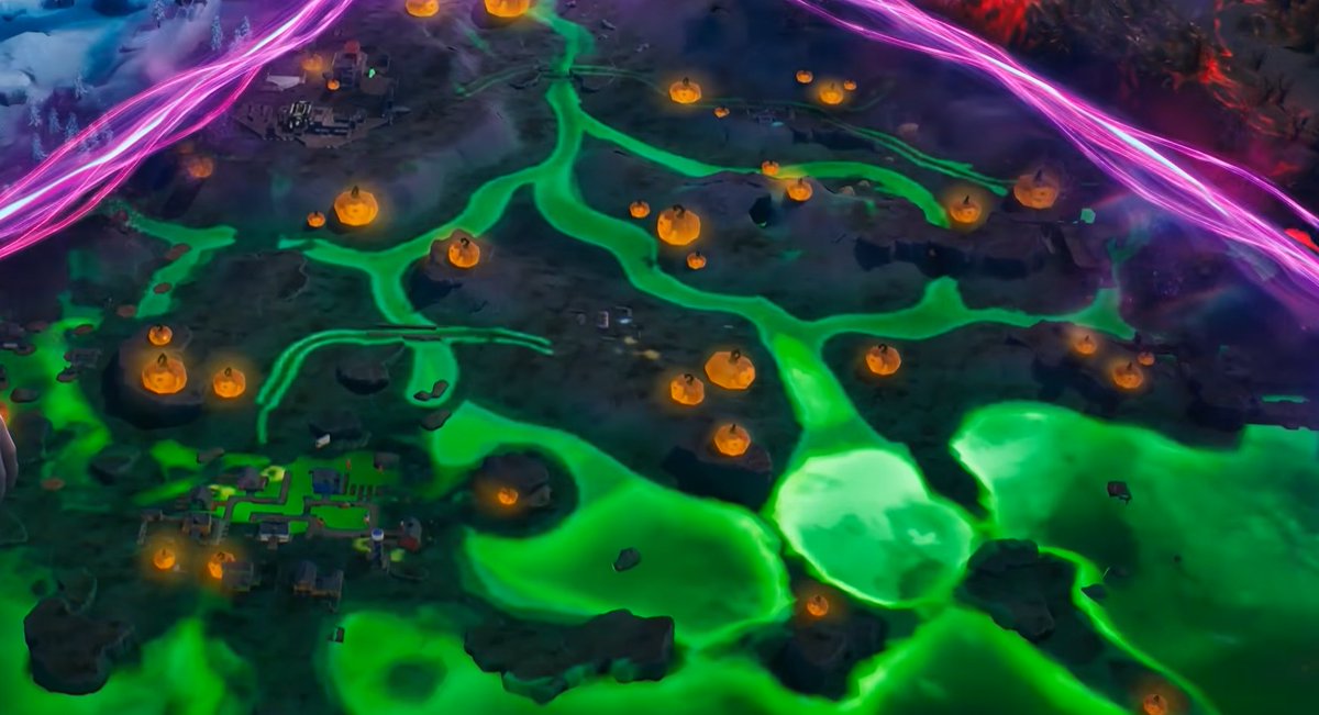 HYPEX's tweet photo. What are your guesses on the realities that appeared during the Fortnite Shattered event?

MY GUESS:
• Fortnitemares Biome
• Maybe Fortnitemares too?
• Winterfest 2026 Teaser https://t.co/QfF6emICXm