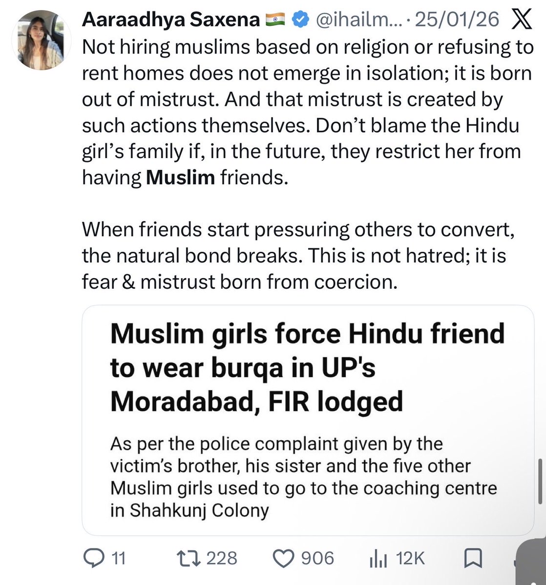 Fuzzylogin's tweet photo. Tum hrmiyo ke haanth nahi kaanpte ye likhte hue? Itna moral bante hue. Hai? Ye jo case tha ek dum jhuta tha aur tu ispr poore community ki isolation ki baat kr rhi thi.  Agar ye case sahi bhi hota tab justified nhi tha. Everything comes back. https://t.co/5tXLSVseXm