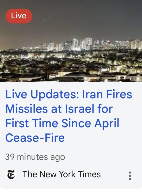 Smith147Patsy's tweet photo. @realDonaldTrump Hey, Trump, Iran just fired ballistic missiles at Israel. What are you going to do about it, TACO? https://t.co/crJQbVSdos