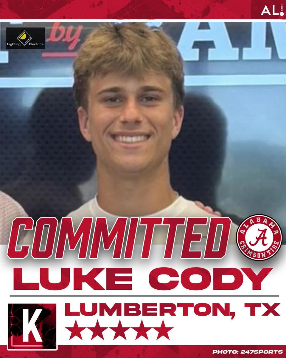 jerrysandersRTR's tweet photo. Cody is a 6-foot, 175-pound specialist in the 2027 class from Texas. He is considered the No. 9 kicker, per Kohl’s Kicking. He also has a five-star rating as a kicker and a 4.5-star rating as a punter. https://t.co/0DDaO2DpO1