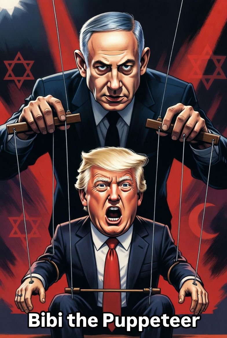 maddenifico's tweet photo. Today, Benjamin Netanyahu, giving ZERO fucks about anything Trump says, attacked Beirut. Iran responded by launching missiles at Israel. North Korean leader Kim Jong Un announced that if the United States attacks Iran with nuclear weapons, he will launch nuclear ballistic missiles at Tel Aviv and Washington, D.C. 

The world is teetering towards WWIII because Trump is an incompetent narcissist who got suckered into a war of choice against Iran by Netanyahu. Trump is still the only president in U.S. history dumb enough to be conned into entering a war with Iran for the benefit of Israel.