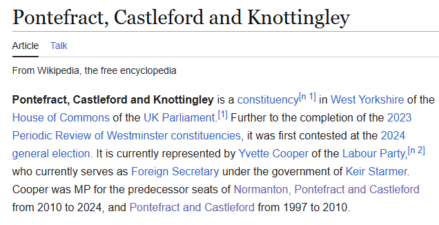 TheSilver123's tweet photo. real UK constituency name btw https://t.co/d0fFV5emNM