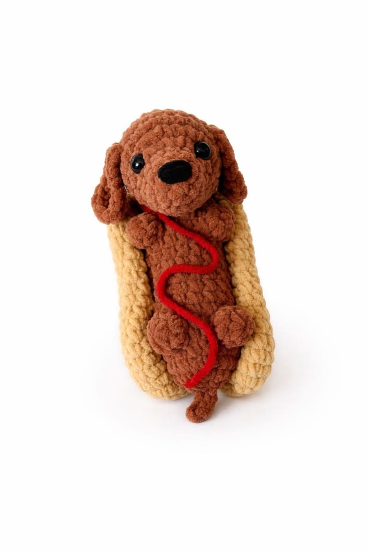 weavecrochet's tweet photo. Hot Dog Crochet Pattern https://t.co/bikt5AUTz0 https://t.co/tl8HseH8T0