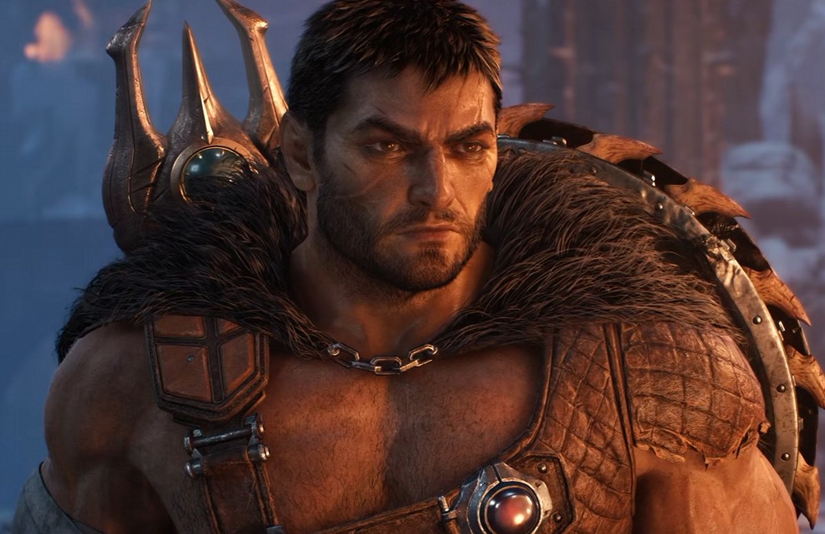 DeathKnightBarX's tweet photo. I will now play Doom The Dark Ages holyyy. 

The dev team has some based people working cuz look at all that body hair and muscles! 😤😤😤 https://t.co/DAJ5TxANUZ