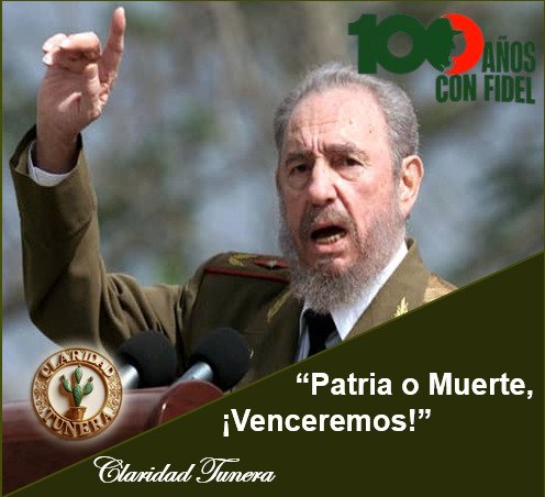 MirandaJobeco's tweet photo. Junto a Fidel, siempre Venceremos!! https://t.co/JPIqZSriTn
