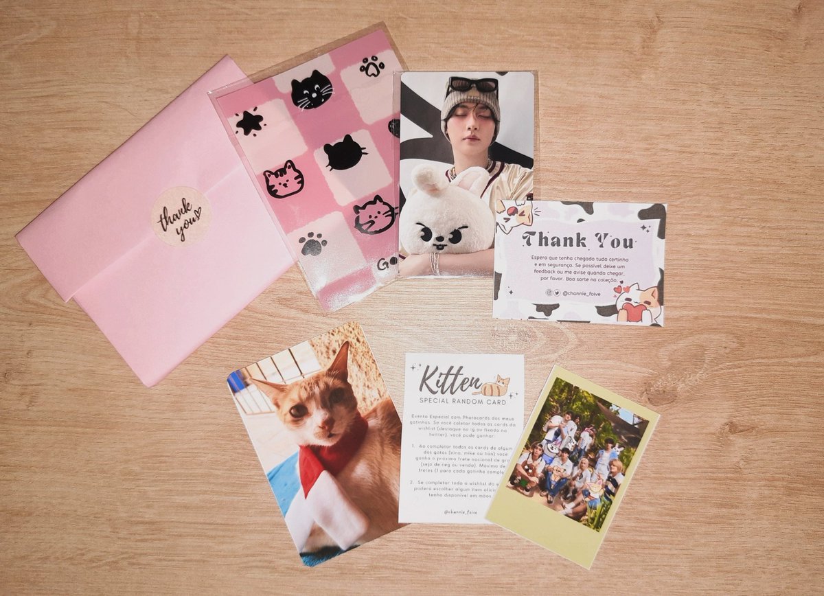 Chichulinha's tweet photo. Feedback mais do que positivo para @channie_foive pela organização da CEG de celebrATE e pela venda dos Linos de ROCK-STAR e ATE ✨️
A CEG e a compra foram super bem organizadas e tranquilas e meus Linos chegaram perfeitamente para mim 🥰
Muito obrigada por tudo Jeeh! 🐱💖 https://t.co/XDtnieXnpq