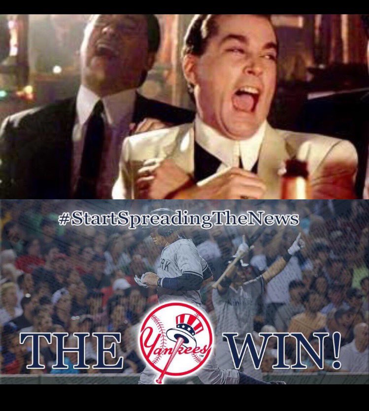 AndyNY2's tweet photo. Yankees Win! https://t.co/tVgsBJ2UXO
