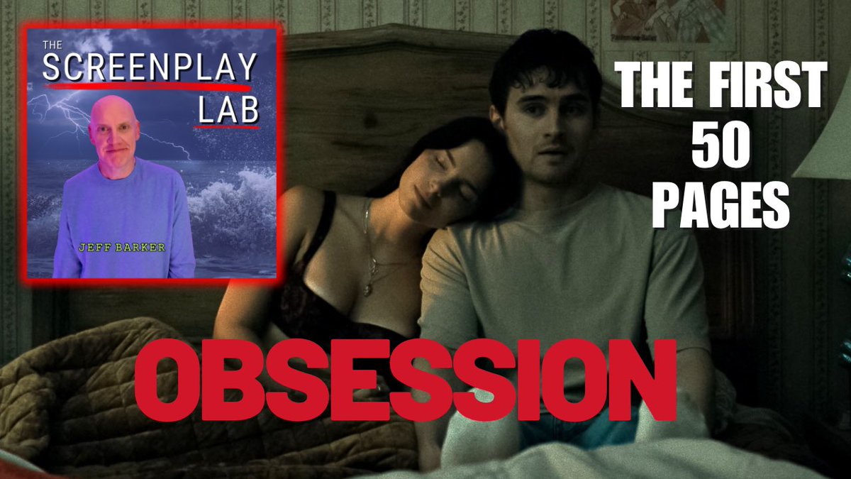 JB_JeffBarker's tweet photo. Breaking down OBSESSION’s first 50 pages.

https://t.co/gBAFkjqBwc

#obsession #currybarker #screenwriting #screenplay #filmmaking https://t.co/Mpp7pbRRNs