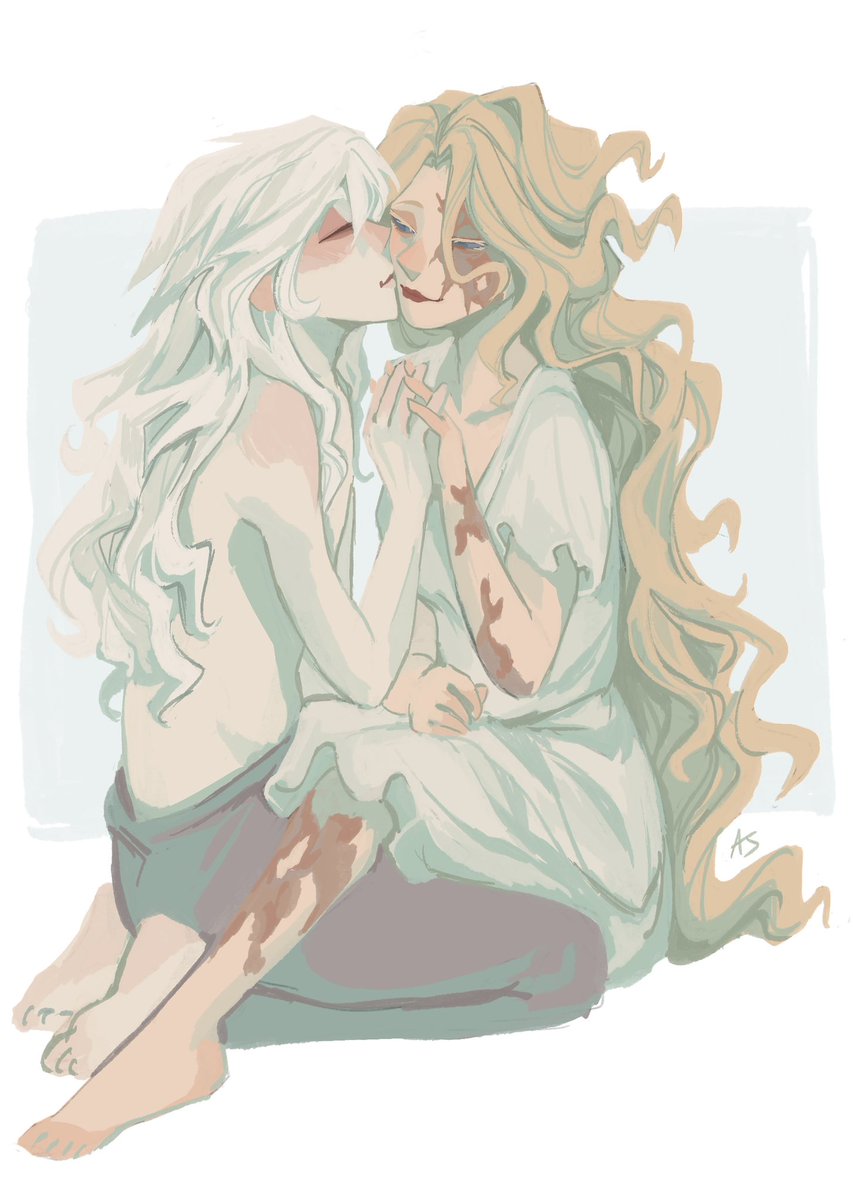 amayadrawz's tweet photo. Whoooo asked for more Morningstar x Demonbane 

#Ithagrace https://t.co/AJmlOvwxG7