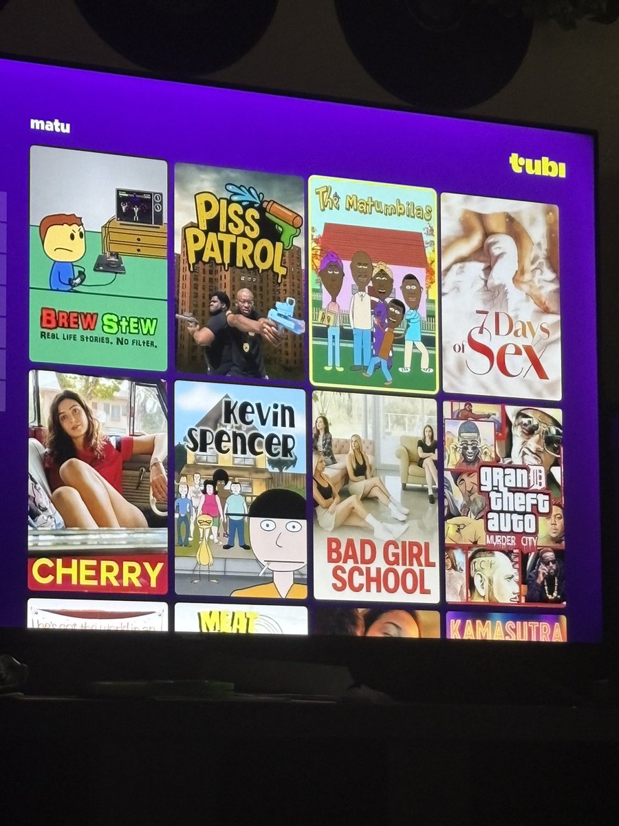 twoheadedty's tweet photo. what is happening on tubi https://t.co/02gnsnM1dV