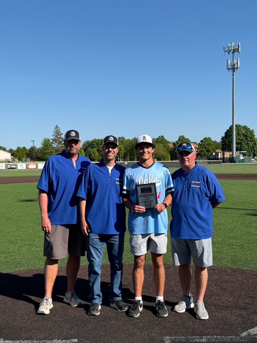 jacksonpeppel's tweet photo. Spring sports have wrapped up and it was definitely a great season!

Baseball 
- Class B Offensive Player of the Year
- First Team All State, All Region
- 42 Steals (led state), .456 avg

Track 
- Class A Javelin 5th Place
- 4 event state qualifier (Javelin, 200m, 4x100, 4x200) https://t.co/xHlebwnE9l