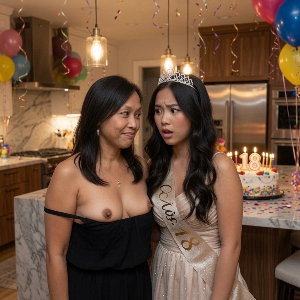 PinayMYLF's tweet photo. 🎂 Birthday surprise for my sweet ‘daughter’ Asha… our first forbidden lesbian kiss turned into passionate, dripping wet ecstasy. Her tight body trembling under Mommy’s touch. So naughty &amp; addictive. 😈💦
#SeductiveSunday #PinayScandals #LesbianFantasy #TabooDesire #MakeMommyCum https://t.co/xnp23iEBRy